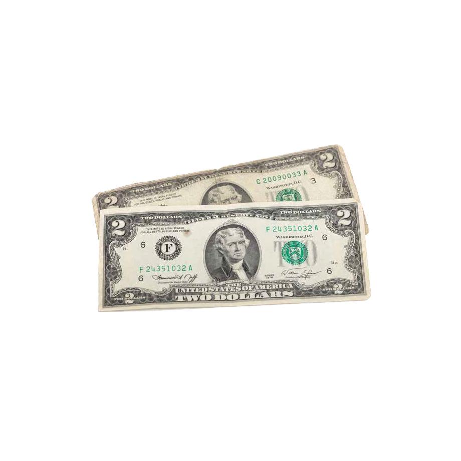 Image of Two Dollar Bill