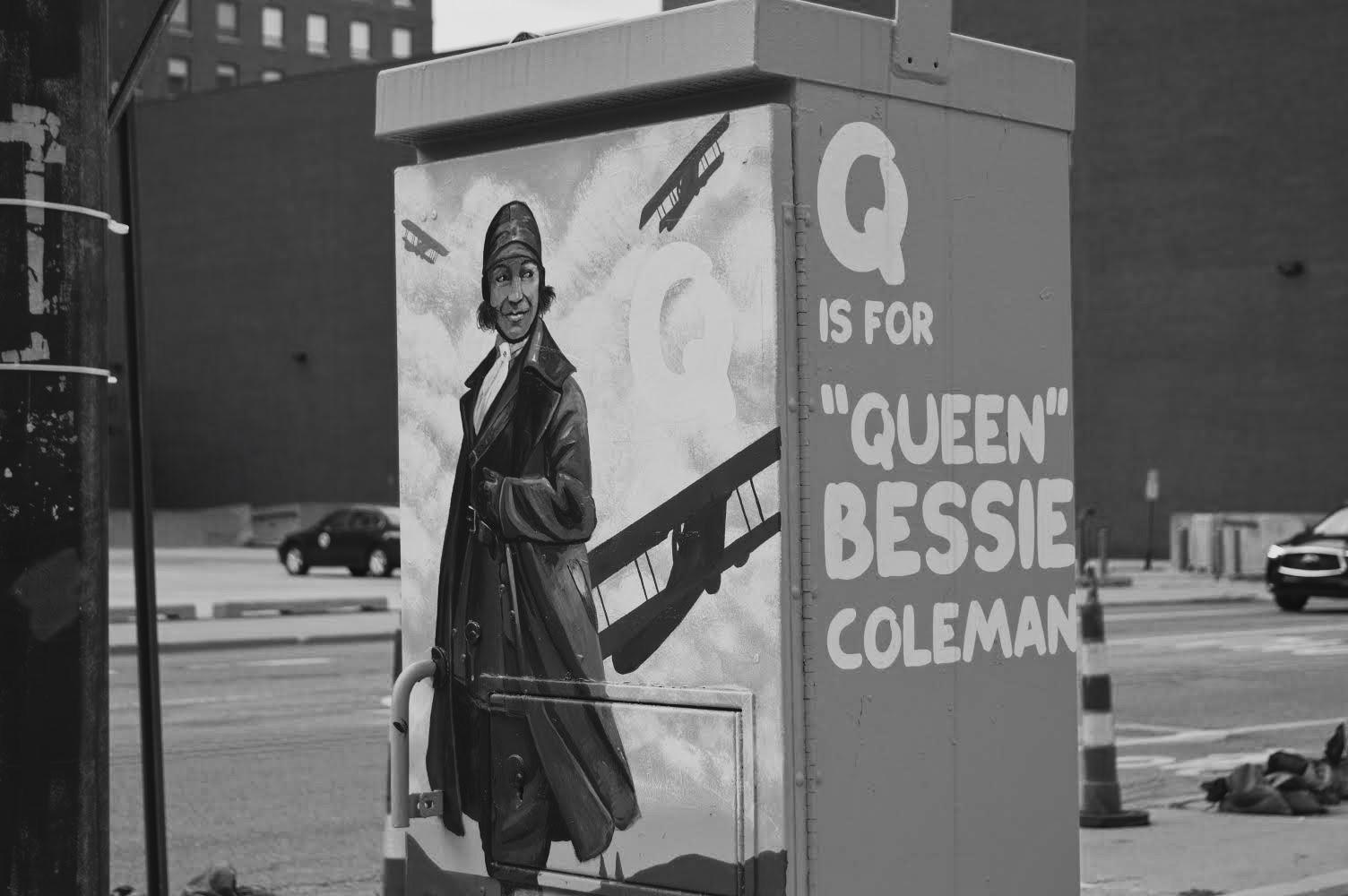 Bild über Queen Bessie Coleman